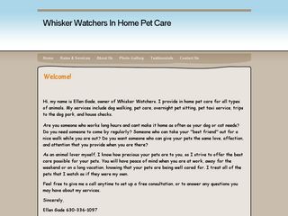 Whisker Watchers in Home Pet Care Downers Grove