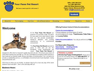 Four Paws Pet Resort | Boarding