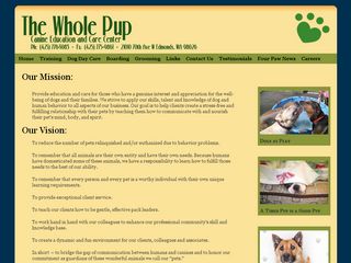 The Whole Pup | Boarding