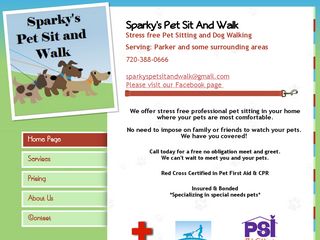 Sparkys Pet Sit and Walk Englewood