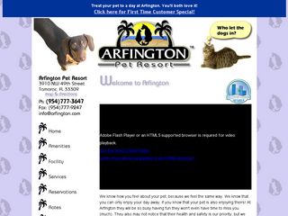 Arfington Pet Resort Fort Lauderdale