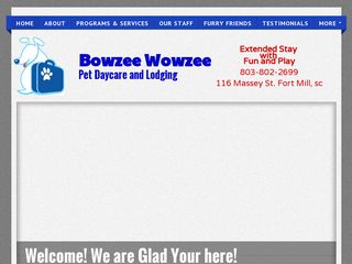Bowzee Wowzee Pet Boarding Fort Mill