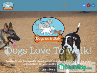 Dogs Love To Walk | Boarding