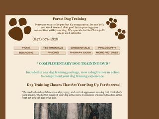Forest Dog Training | Boarding