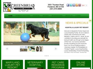 Greenbriar Veterinary Hospital & Luxury Pet Resort Frederick