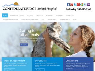 Confederate Ridge Animal Hospital | Boarding
