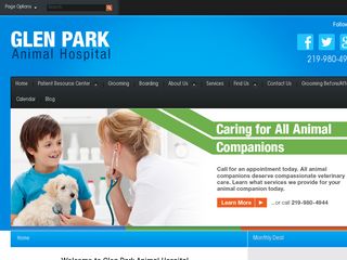 Glen Park Animal Hospital Gary