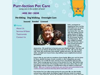 Purr fection Pet Care Gilroy