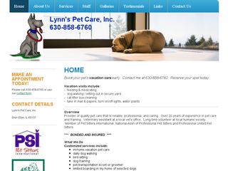Lynns Pet Care Inc | Boarding