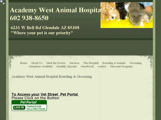 Academy West Animal Hospital | Boarding