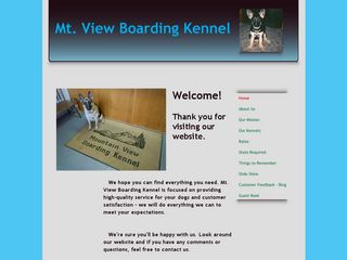 Mountain View Boarding Kennel | Boarding
