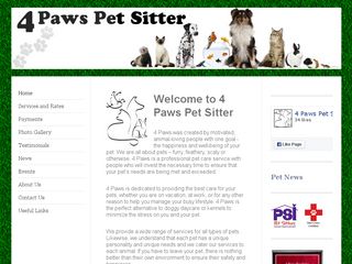 4 Paws Pet Sitter | Boarding