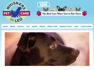 Whiskers and Leo Pet Care Hoboken