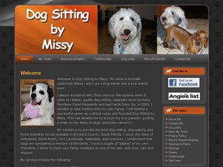 Dog Sitting by Missy Hollywood