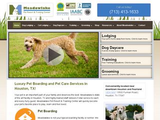 Meadowlake Pet Resort & Training Center Houston