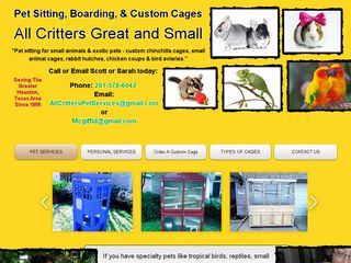 All Critters Great and Small | Boarding