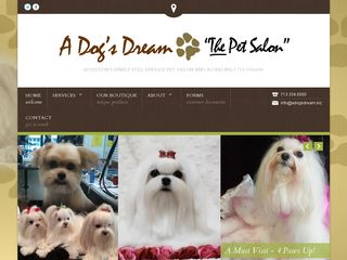 A Dogs Dream Pet Salon in Houston | Boarding