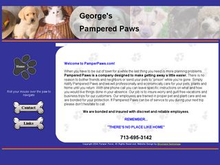 Georges Pampered PAWS Inc. | Boarding