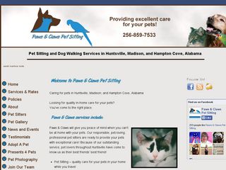 Paws   Claws Pet Sitting | Boarding