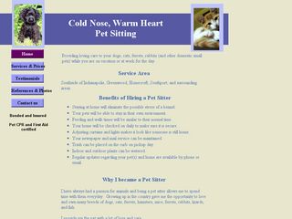 Cold Nose Warm Heart Pet Sttng Indianapolis