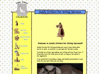 Comfy Critters Pet Sitting | Boarding