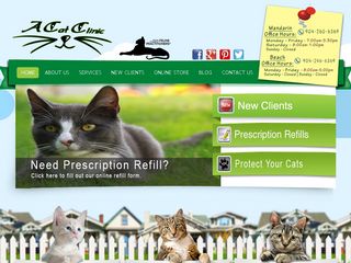 A Cat Clinic Inc | Boarding