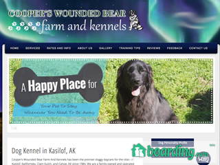 Cooper's Wounded Bear Farms & Kennels | Boarding