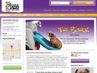 Central Bark Doggy Day Care Kenosah | Boarding