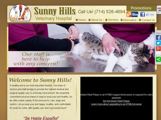 Sunny Hills Veterinary Hospital | Boarding