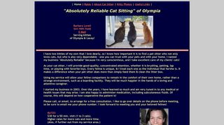 Absolutely Reliable Cat Sitting | Boarding