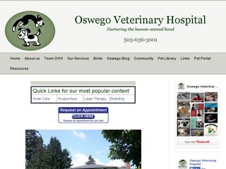 Oswego Veterinary Hospital Lake Oswego
