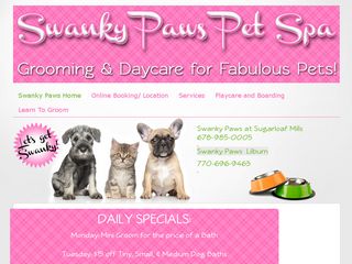 Swanky Paws Pet Spa | Boarding