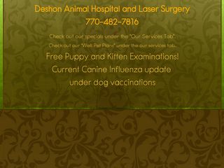 Deshon Animal Hospital | Boarding