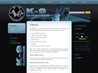 K 9 Guardians Boarding  Training Center | Boarding