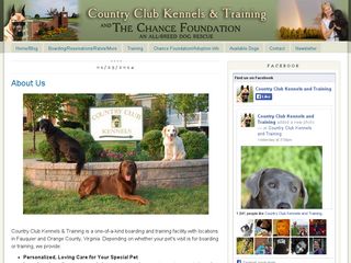Country Club Kennels  Training Locust Grove