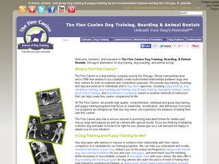 The Fine Canine Dog Training & Animal Rentals Long Grove