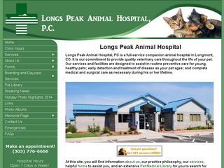 Longs Peak Animal Hospital Longmont