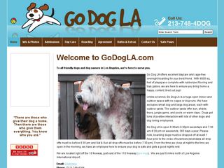 Go Dog LA | Boarding