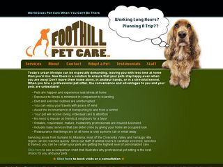 Foothill Pet Care | Boarding