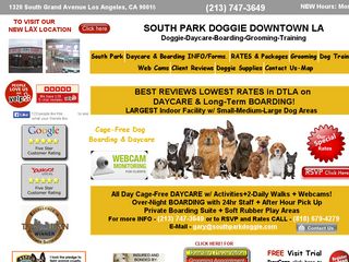 South Park Doggie Daycare | Boarding