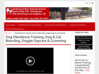 Hollywood Dog Training School Los Angeles