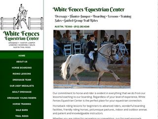 White Fences Equestrian Center | Boarding