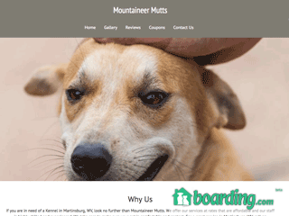 Mountaineer Mutts | Boarding