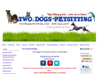 Two Dogs Petsitting | Boarding