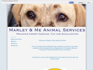 Marley & Me Animal Services Moss Beach