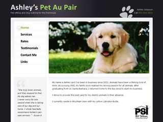Ashleys Pet Au Pair | Boarding