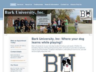 Bark University Incorporated | Boarding