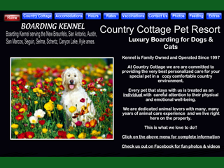Country Cottage Pet Resort New Braunfels