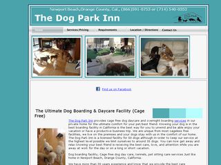 Dog Park Inn | Boarding