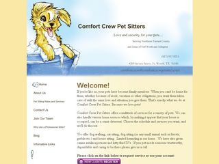 Comfort Crew Pet Sitters | Boarding